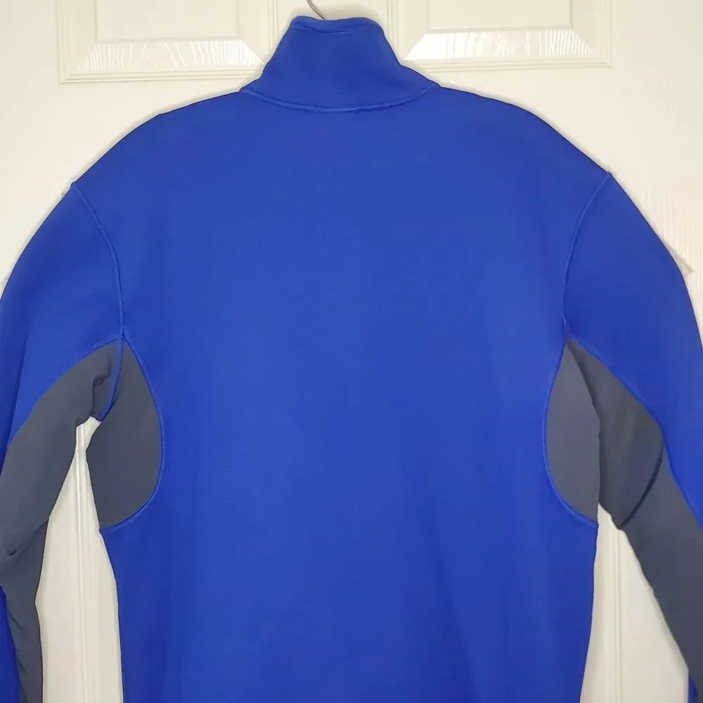 Mens The North Face Blue and Gray Full Zip Jacket Size L